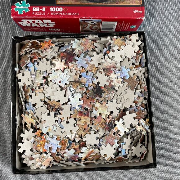 Star Wars Photomosaics Puzzle BB-8 + Scenes From The Force Awakens (1000 Pieces) - Picture 4 of 7